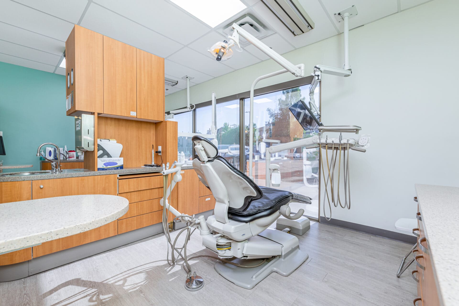 dental patient's treatment room